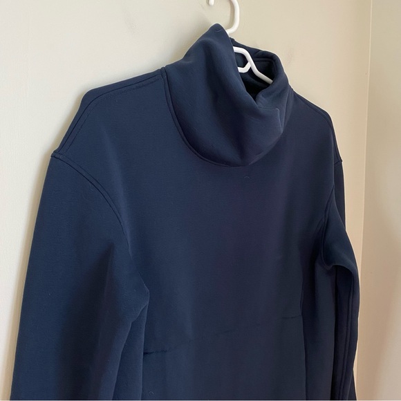 Lululemon Kick The Cold Funnel Neck Inkwell Navy Blue Size 6 - Picture 4 of 15